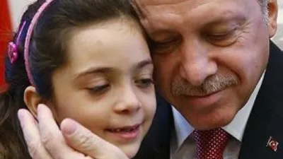 Halep'in minik kahramanı Erdoğan'ın misafiri