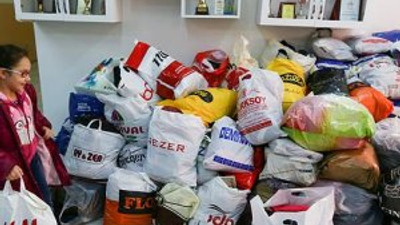 Minik yüreklerden Halep'e 'dev' bağış