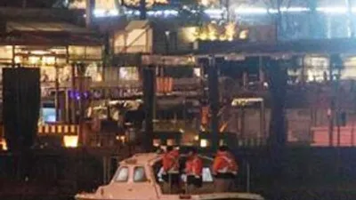 Saldırıdan denize atlayarak kurtuldular