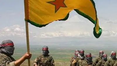 Helikopter YPG'yi vurdu