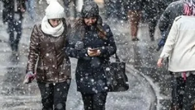 AKOM'dan İstanbul'a kar yağışı uyarısı