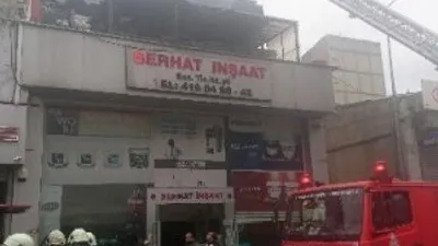 Zeytinburnu’nda yangın paniği