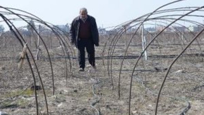 Kredisini ödeyemeyince, tarlası icradan satışa çıktı