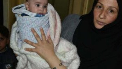 Suriyeli bebek ve anneyi fareler kemirdi