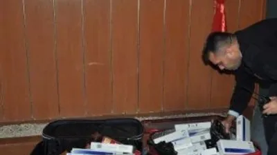 Suriyelilerin evinden kaçak sigara çıktı