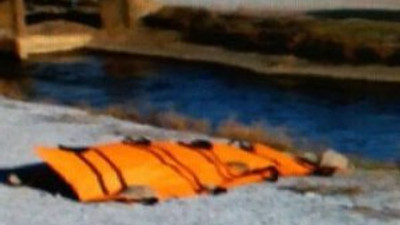 Sulama kanalında ölü bulundu !