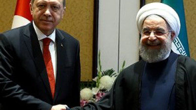 Erdoğan Ruhani ile baş başa görüştü