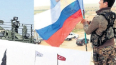 Münbiç'te bayrak savaşları