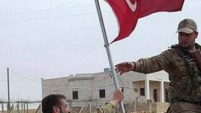 El Bab'da Türk Bayrağı