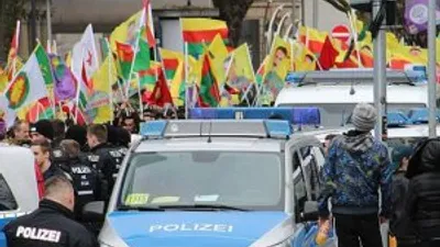 Almanya'nın göbeğinde PKK propagandası
