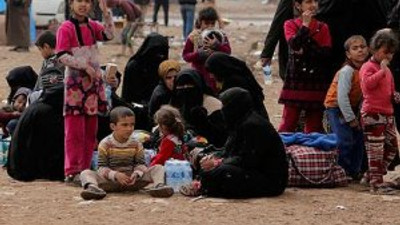 Musul'un batısında 200 binden fazla kişi yerinden oldu