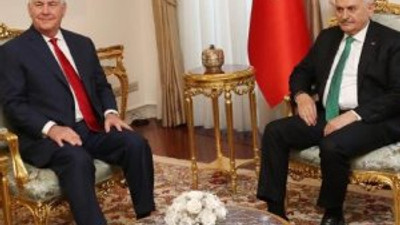 Başbakan Yıldırım, ABD'li Bakan Tillerson'u kabul etti