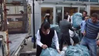 Yardımlar Van Ercişe Ulaştı