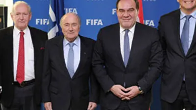 Demirören Blatter ile buluştu