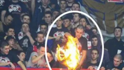 Sırplar Galatasaray forması yaktı !