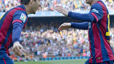 Barcelona'dan yarım düzine gol