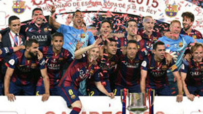 Barca'dan bir kupa daha !