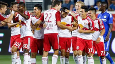 New York Red Bulls, Chelsea'yi devirdi