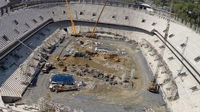 Vodafone Arena'da son durum !