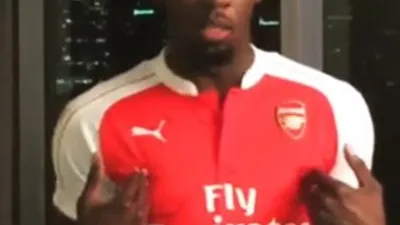 Bolt Manchester United taraftarını üzdü