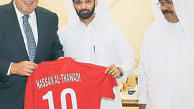 TFF onuruna yemek