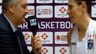 TRT spikerinin zor anları