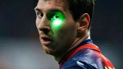 Lazer ışığı İsviçre'yi karıştırdı