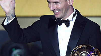 2015 FIFA Altın Top ödülü Messi'nin !
