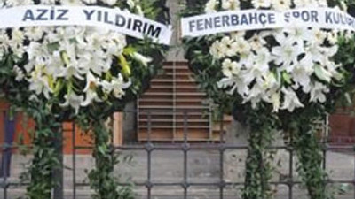 Aziz Yıldırım çelenk gönderdi !