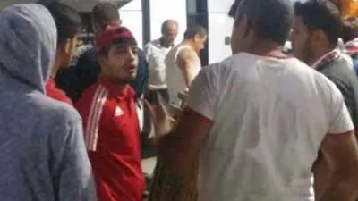 Mersin’de futbolcular şehre döndü