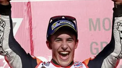 Moto GP'de şampiyon Marc Marquez