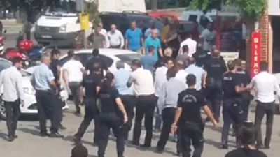 İstanbul'da taraftar kavgas