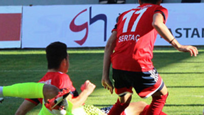 İzmir'de 2 dakikalık maç