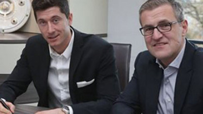 Lewandowski'den 4 yıllık imza