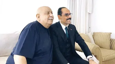 İbrahim Kalın ustasını ziyaret etti