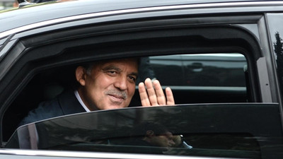 Abdullah Gül konvoyla oraya gitti