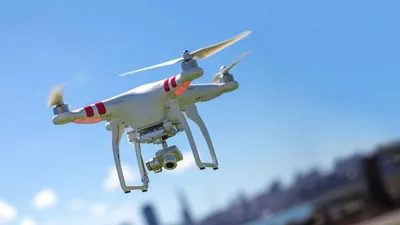 Polis uçurulan ''drone''u vurdu