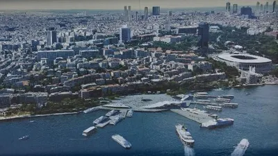 ''Martı Projesi''nin son hali havadan görüntülendi