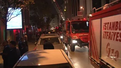 Şişi Nişantaşı'nda okulda yangın çıktı