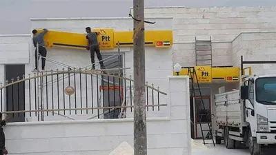 Türk Bayrağı PTT ile El-Bab'da