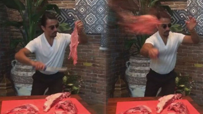 Nusret'in son şovu olay oldu