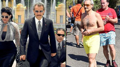 Suudi prensleri ayaklarından asıldı !