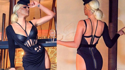 Jelena Karleusa'nın ödül kıyafeti