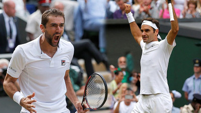 Wimbledon erkeklerde finalin adı belli oldu !