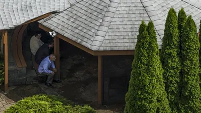 FETÖ'nün malikanesi havadan görüntülendi
