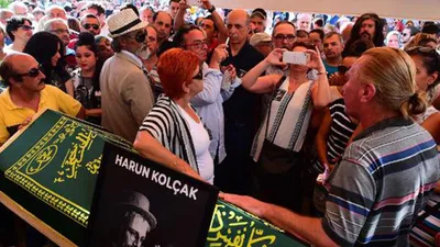 Harun Kolçak'ın cenazesinde büyük ayıp