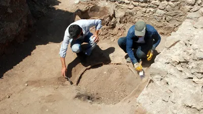 Tapınak merkezi gün yüzüne çıkartılıyor