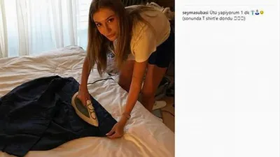 Şeyma Subaşı: ''Beyimin gömleğini ütülüyorum''