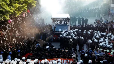 G-20 zirvesi öncesi Hamburg karıştı