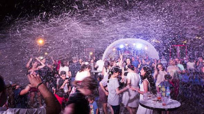 İranlı zengin turistler sabaha kadar eğlendi